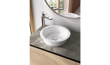 AVIGO - Countertop round ceramic washbasin by Gruppo Geromin - view 3